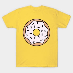 Simple Donut with Vanilla Frosting T-Shirt